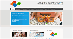 Desktop Screenshot of agoninsuranceservices.com